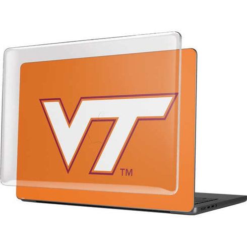 Virginia Tech University Orange MacBook Pro 14in (2021-24) Case plus Skin